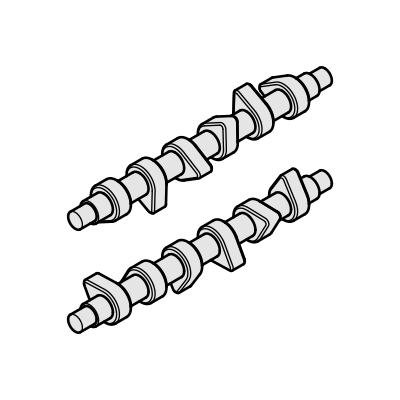 Camshaft line drawing